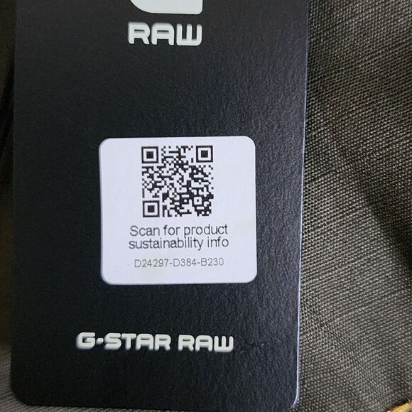 NWT $170 G-Star Raw Mens R-3N Boxy Shirt Jacket Shadow Olive Green Yellow Size L - Picture 10 of 14